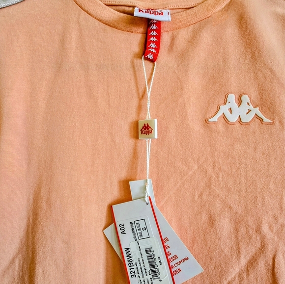 KAPPA Size S Shirt Dress Peach - Picture 5 of 5